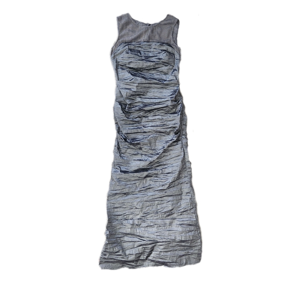 Alex Evenings Mother Of The Bride Crushed Taffeta Mermaid Gown Women's‎ Size 12